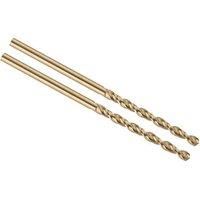 DEWALT DT4901-QZ DT4901-QZ-Broca de Cobalto HSS-CO Extreme para Metal 2.5m