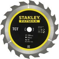 STANLEY Circular Saw Blade, TCT, 190x 16 x 18T ( STA15370-XJ)