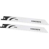 Stanley Concrete Cutting Reciprocating Saw Blades 152mm Pack of 2