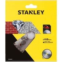 STANLEY STA38202-XJ Disco diamantado Continuo 115mm. Corte de granito y ladrillo