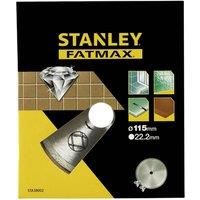 STANLEY STA38002-XJ Disco diamantado Continuo 115 mm-Cortes Finos en azulejos y baldosas