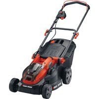 BLACK+DECKER Lithium-Ion Lawn Mower with Two 2 Ah Batteries, 36 V