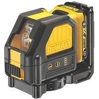 DeWalt DCE088D1R 10.8v 2.0Ah Li-Ion Cross Line Laser Red RW