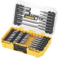 Dewalt DT70702 40 Piece Impact Screwdriver Bit Set + Tough Case Fits TStak Caddy, Black