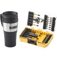 DeWalt 32 Piece FLEXTORQ Screwdriver Bit Set In ToughCase with Mug DT70736TM