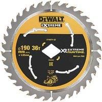 DEWALT EXTREME XR FLEXVOLT DT40271 190MM X POLYGON 36T TCT SAW BLADE DCS577