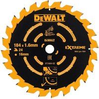 DeWalt Cordless Mitre Saw Blade For DCS365 184 x 16mm x 24T