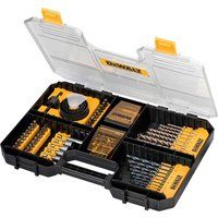 DEWALT DT71569 100PCE WORKSITE DRILL & SCREWDRIVER BIT SET IN TSTAK DRAWER