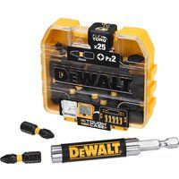 Dewalt DT70621T-QZ Extreme Torsion Tic-Tac Box, 25 x PZ2 & Magnetic Bit Holder