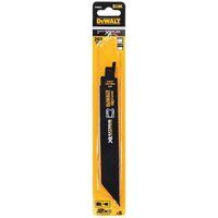 DEWALT FlexVolt Xtreme Runtime Metal Reciprocating Blades 203mm 14/18 TPI Pack o