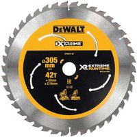 Dewalt DT99574-QZ DT99574-QZ-Hojas para Sierra Circular Estacionaria XR Extreme RUNTIME 305mm x 30mm 42D