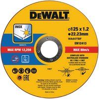 DEWALT DT43922 125mm X 1.2mm Thin Metal Cutting Discs (Box of 10)