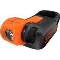 BLACK+DECKER 18 V Cordless Compact Flash Light with Hook for Belt, Battery not included, BDCCF18N-XJ
