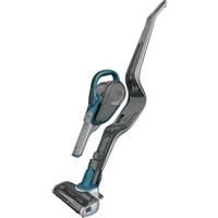 BLACK+DECKER SVJ520BFS-GB 2 in 1 Cordless Vac with Smart tech, Plastic, 25 W, Grey/Blue