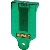 DEWALT GREEN BEAM  LASER LEVEL TARGET CARD DE0730G