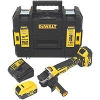 Dewalt DCG405P2 18v XR Brushless Cordless 125mm Angle Grinder -2 x 5.0ah Battery