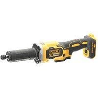 Dewalt DCG426N-XJ DCG426N-XJ-Amoladora recta escobillas XR 18V sin cargador/batería, 18 V, Yellow/Black, 125mm