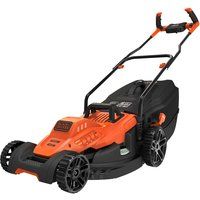 Black + Decker BEMW481BHGB Lawnmowers in Black / Orange