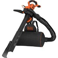 Black & Decker Corded 3-in-1 Electric Leaf Blower 3000W 240V - BEBLV301-GB