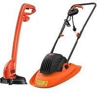 Black and Decker BEMWH551GL2 Hover Mower and Grass Trimmer Kit 240v