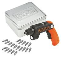 Black + Decker Cordless Screwdriver  3.6V