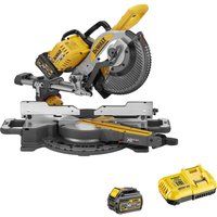 DeWalt DCS727 54V XR FlexVolt 250mm Double Bevel Slide Mitre Saw 2 x 6.0Ah