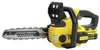 Stanley Fatmax Sfmccs630M1Gb V20 18V Lithium Ion Cordless Chainsaw With 4.0Ah Battery
