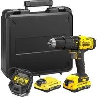 Stanley Fatmax Stanley Fatmax Sfmcd711D21Gb V20 18V Lithium Ion Combi Hammer Drill, 2 X 2.0Ah Batteries