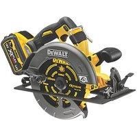 DeWalt DCS578T2 Cordless 54V FlexVolt 190mm Circular Saw, 2X 6Ah Batteries, Charger & Box