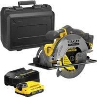 STANLEY FATMAX V20 18V Cordless Circular Saw with Kit Box (SFMCS500D1KGB)