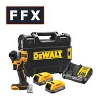Dewalt DCF850E2T 18V XR Brushless Compact Impact Driver Kit with 2 x Compact
