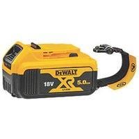 DeWalt DCB184LR-XJ 18V XR 5Ah Lanyard Ready Battery Working Heights