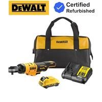 DEWALT DCF503D1-GB 1x2.0Ah 12V 3/8in Open Head Ratchet Compact Design Motor Pro