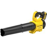 Stanley FatMax V20 18v Cordless Brushless Axial Leaf Blower 1 x 4ah Li-ion Charger