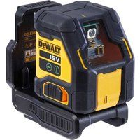 DEWALT DCLE34021N-XJ 18V Green Cross Line Laser Bare Unit 55 Metre Working Range