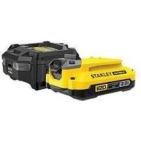 Stanley FatMax V20 18V Battery & Charger Starter Kit 1 x 2.0Ah in Yellow