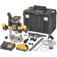 Dewalt DCW620H2 1/2in Plunge Router 18V 2 x 5.0Ah POWERSTACK™ Li-ion