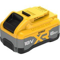DEWALT 18 V 8Ah XR LI-Ion Battery Pack, DCB1880-XJ