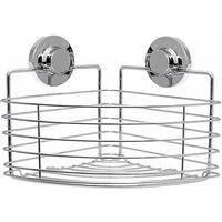 BlissHome Lock N Roll Corner Suction Shower Basket