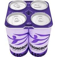 Strongbow Dark Fruit Cider 4 x 440ml Cans