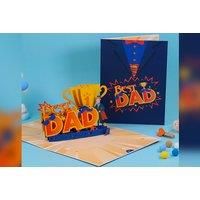 Best Dad Me to You Bear Pop-up Fathers Day Card