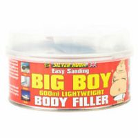 Big Boy Easy Sanding Lightweight Body Filler Hardener Car Home Boat Metal 600ml