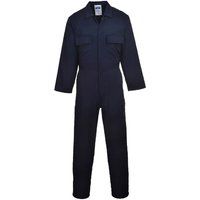 Portwest polycotton stud-front multi-pocket coverall/boilersuit/overall #S999