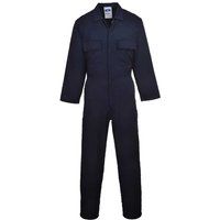 Portwest polycotton stud-front multi-pocket coverall/boilersuit/overall #S999