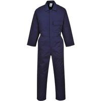 Portwest Standard Coverall, Regular Length, Colour: Navy, Size: M, 2802NARM