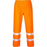 Portwest Hi-Vis Traffic Trouser, Size: XXXL, Colour: Orange, S480ORRXXXL