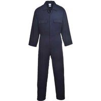 Portwest S998 Euro Cotton Boilersuit Navy Blue L 31"
