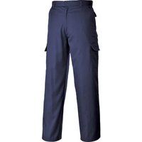 Portwest C701 Durable Reinforced Combat Trouser Navy, 34