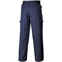 Portwest C701 Combat Trousers Navy Blue 44" 33"