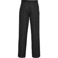 Portwest Preston Trouser, Size: 36, Colour: Black, 2885BKR36